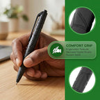Green Mila Durable Pens, 1.0mm Ballpoint Pens Premium Writing Quality - Image 3