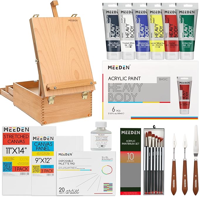MEEDEN Acrylic Painting Set by MEEDEN