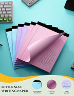 Legal Pads 8.5 x 11, 6 Pack Note Pads 8.5x11, Colored Legal Pads 8.5 x 11 - Image 3