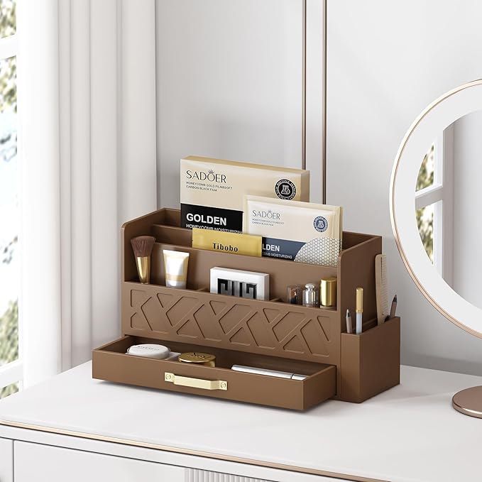 Wisuce Home Bamboo Desktop Organizer - Image 2