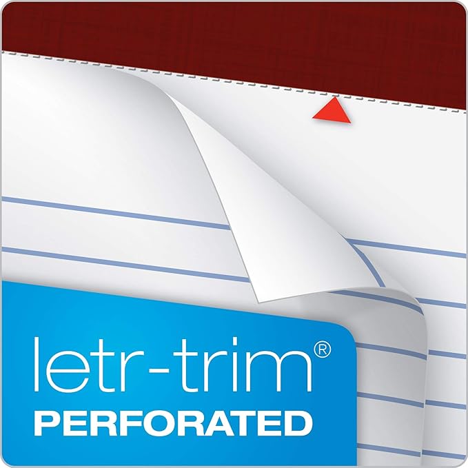 TOPS Legal Pads, 12 Pack, Premium Docket Gold Note Pad Bulk Pack, 50 Legal - Image 5