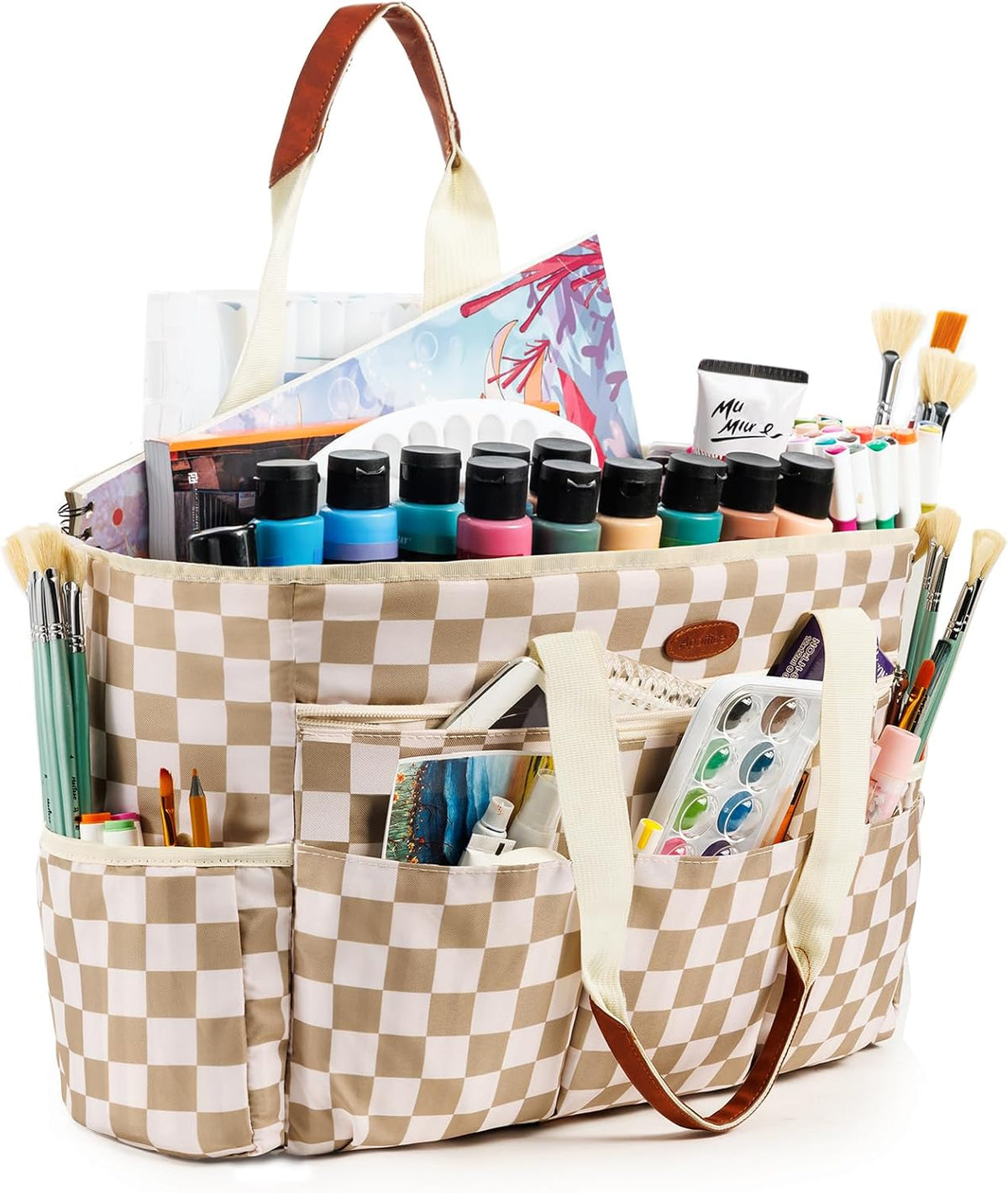 apoffice art supply organizer, large craft organizer tote, main product view