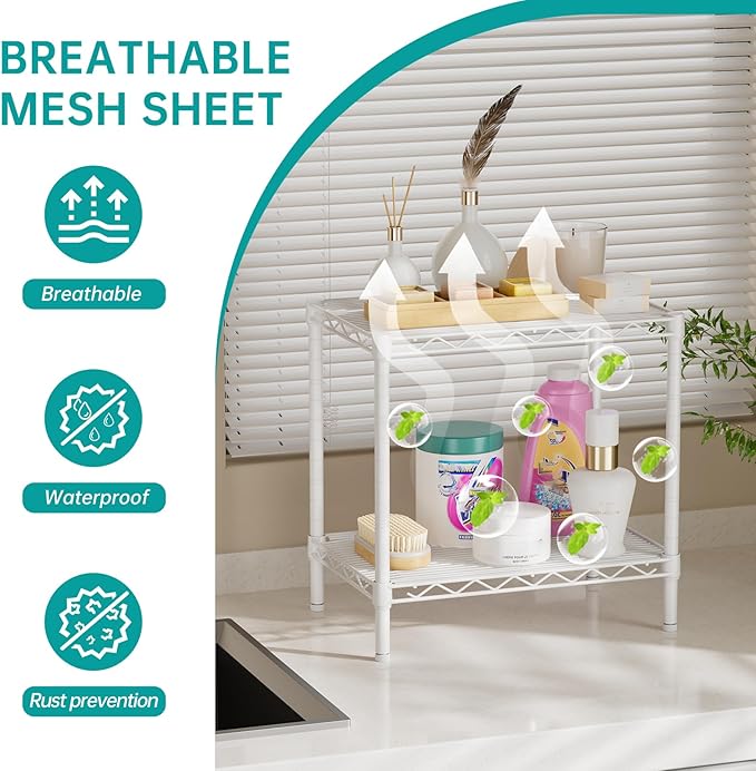 SINGAYE Shelf Closet Wire Shelving：Adjustable Metal Unit - Image 8
