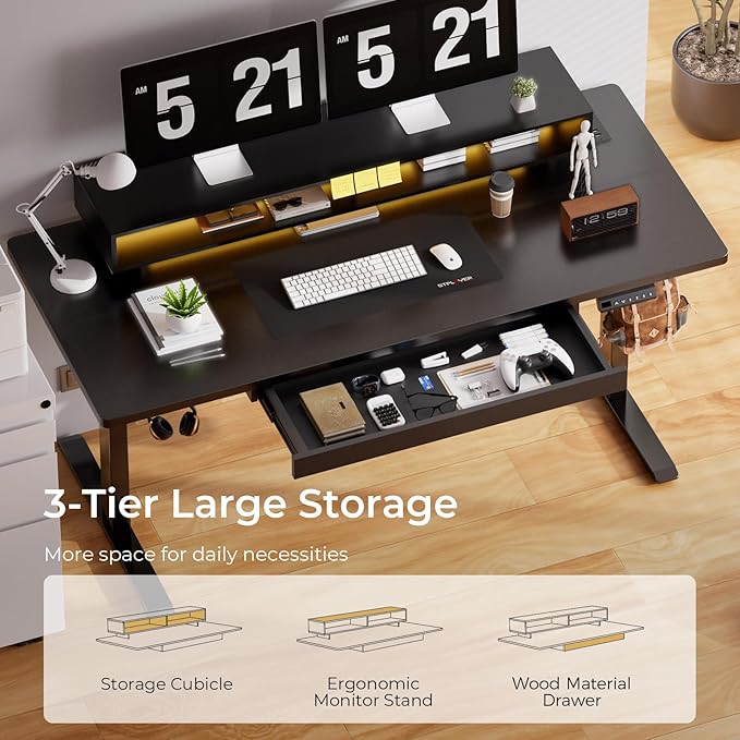 GTPLAYER Electric Standing Desk - Image 5