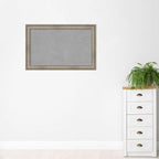 Amanti Art Silver Framed Magnetic Board 29x45 Large Vision Board - Image 5