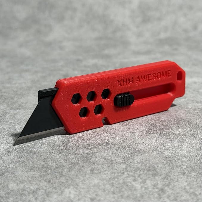 XHM Awesome Small Box Cutter Retractable Blade Ultility Knife, - Image 5