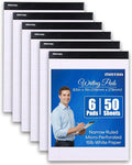 Mintra Office Legal Writing Pads – White Narrow Ruled Paper by Mintra