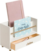 U Brands Juliet Letter Sorter, Office Supplies, Off-White and Gold - Image 6