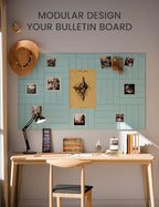 Large Felt Bulletin Board 36"x24" Cork Board Alternative - Image 5