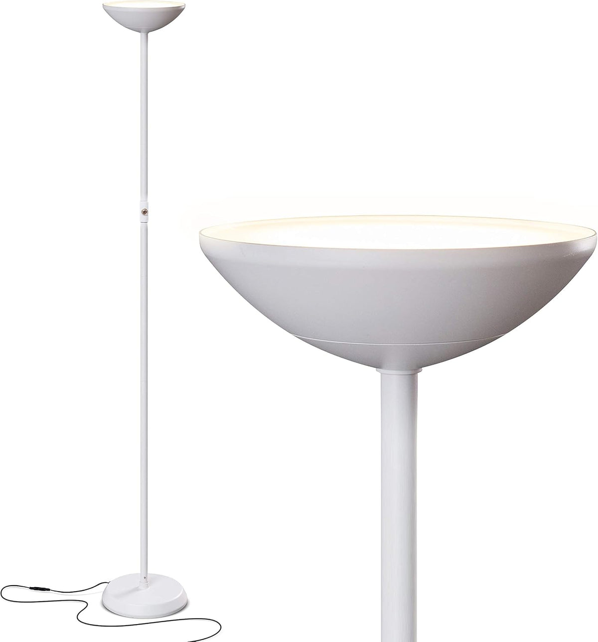 Brightech SkyLite LED Floor lamp, Torchiere Super Bright Floor Lamp