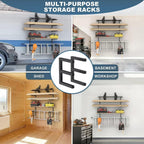ultrawall lumber storage rack, wall mount wood storage, side view
