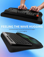 KUOSGM Ergonomic Wave Wrist Rest - Image 4