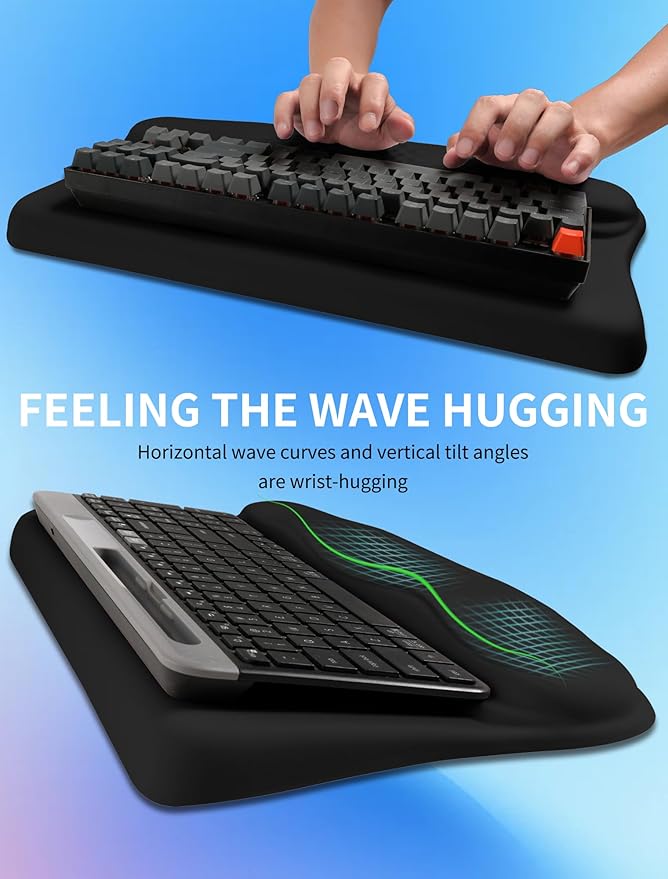 KUOSGM Ergonomic Wave Wrist Rest - Image 4