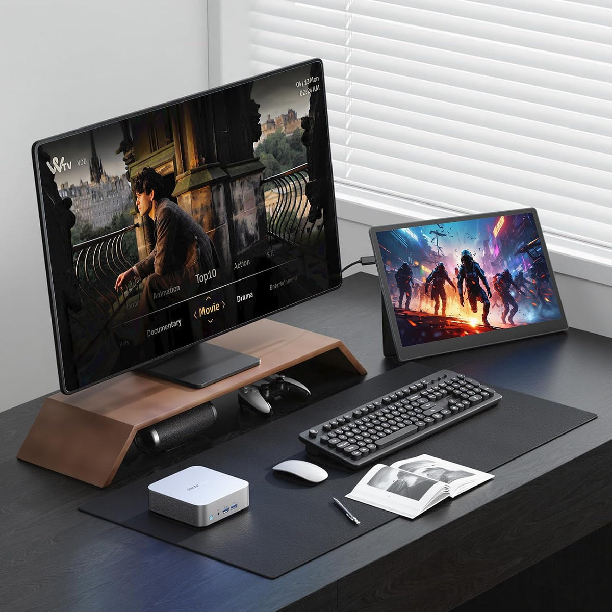 13.5 Inch Portable Monitor 3:2 IPS Screen Display Second Monitor for Laptop
