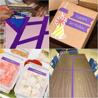 KIWIHUB Purple Painters Tape, DIY Crafting, Decoration and School Projects - Image 7