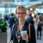 Visitor Badge Lanyards Volunteer Badge Holder - Image 8