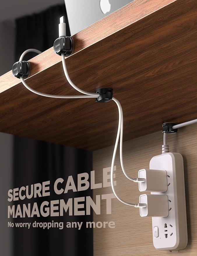 16Pack Cord Organizer Cable Clips - Image 5