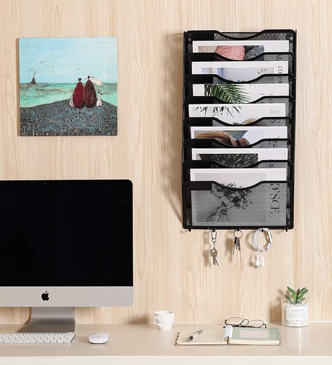 EasyPAG 8 Pocket Mesh Wall File Organizer - Image 6