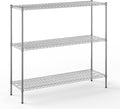 Regal Altair 18" Deep x 60" Wide x 54" Height Wire Shelving Kit | 3-Tier | NSF by Regal+Altair