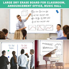 H-Qprobd 72"x48" Large Dry Erase Board - Image 7