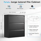 Pataku Metal Lateral File Cabinet - Image 3