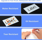 250pcs 3.5 x 2.25 Inch Blank Name Tag Stickers - Image 5
