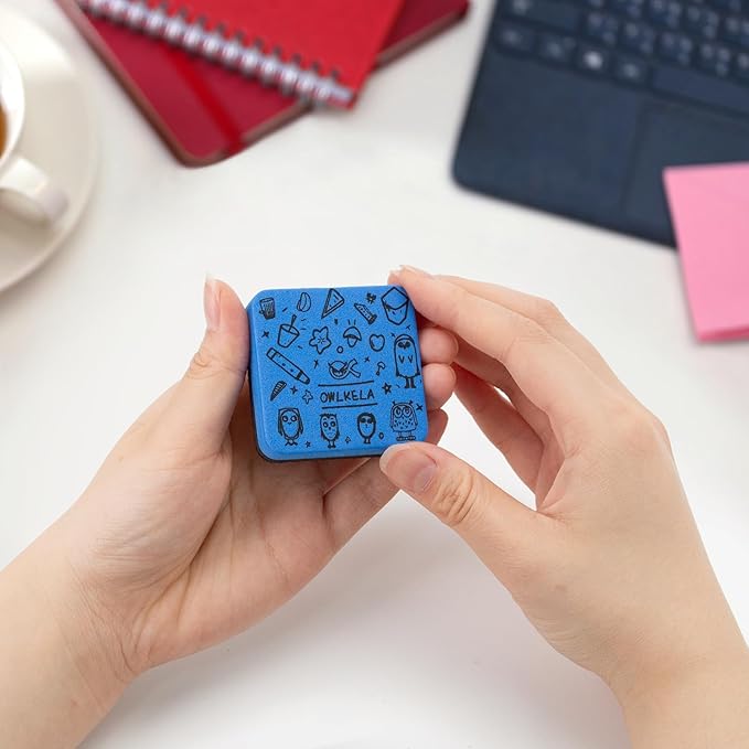 OWLKELA 30 Pack Whiteboard Eraser, Magnetic Blue Whiteboard Eraser - Image 7