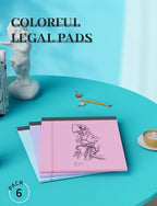 Legal Pads 8.5 x 11, 6 Pack Note Pads 8.5x11, Colored Legal Pads 8.5 x 11 - Image 5