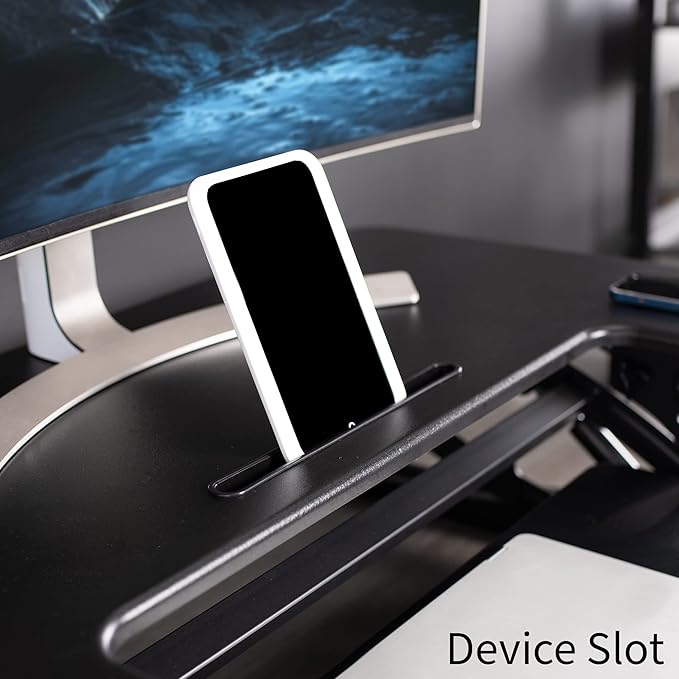 VIVO 42 inch Height Adjustable Stand Up Desk Converter, V Series, Quick Sit to - Image 8