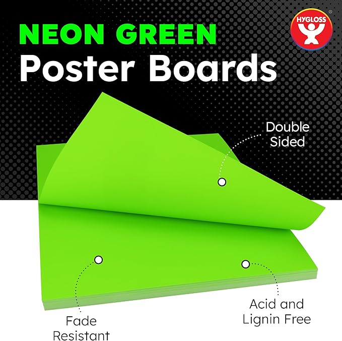 Hygloss Medium Poster Board 11x14 - Image 2