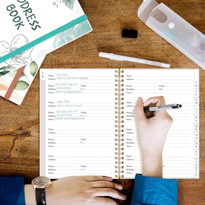 Address Book with Alphabetical Tabs - Image 6