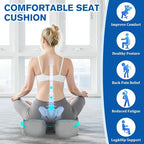 CushyOasis Seat Cushion, Chair Cushions, Office Chair Cushions, Anti-Slip - Image 5
