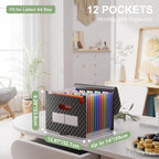 ThinkTex Accordion File Organizer, 12 - Image 2