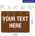 Custom Sign, Personalized Metal Signs, Customize - Image 3