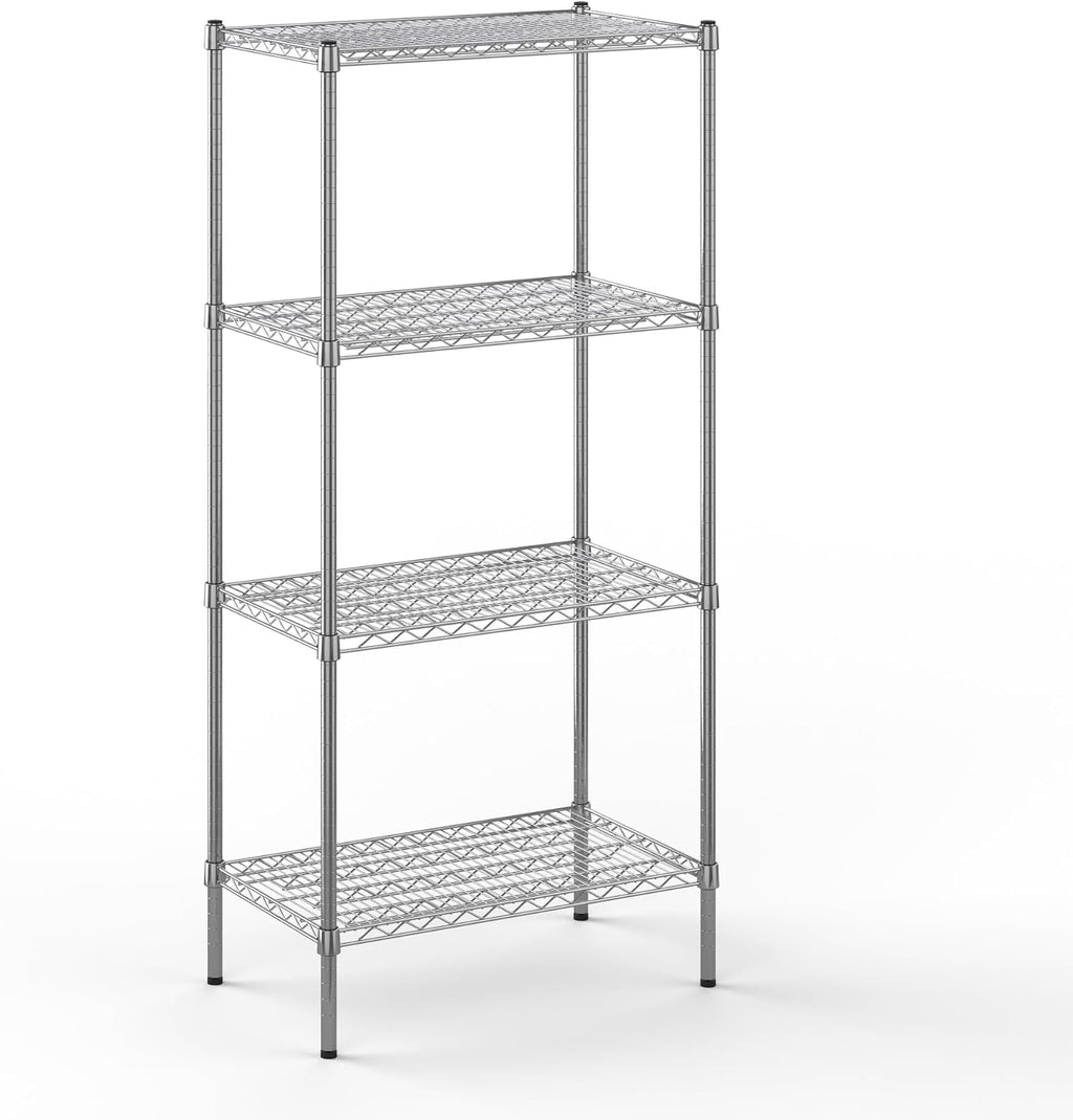 Regal Altair 18" Deep x 30" Wide x 64" Height Wire Shelving Kit | 4-Tier | NSF