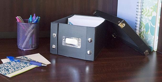 Snap-N-Store Index Card Holder Storage Box - Image 2