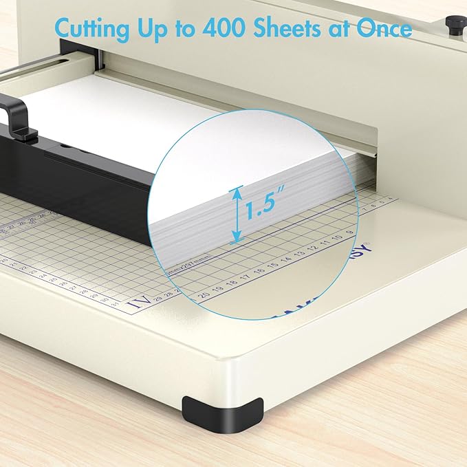 Paper Cutter 12 Inch, Heavy Duty Paper Cutter - Image 2
