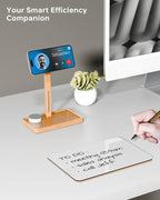 YEOUX Premium Desktop Glass Whiteboard & Magnetic Phone Stand 2-in-1 | 360° - Image 4