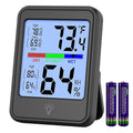 Digital Thermometer Hygrometer, Indoor Wall Thermometer, Indoor Humidity by KJMOPRO