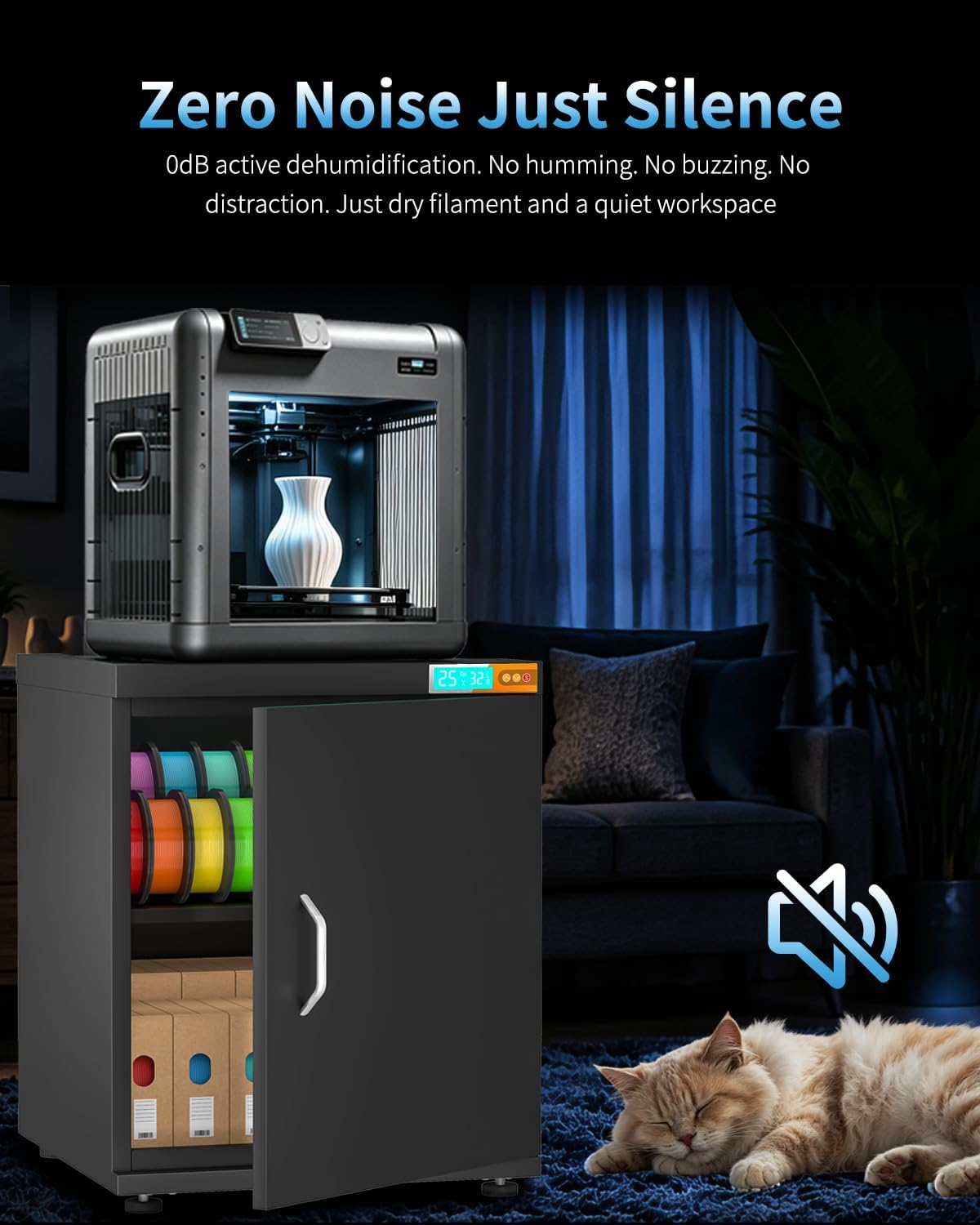 Filament Moisture-Proof Storage Large 3D Printer Stand