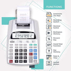 CATIGA New & Upgraded 2025 Printing Calculator Adding Machine 10 Key, Desktop - Image 4