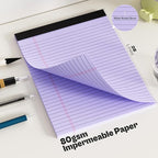 2 Pack Legal Pads 8.5 x 11 Pink Note Pads 8.5 x 11 Purple Notepad 8.5 x 11 - Image 4