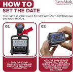 Heavy Duty Style Office Date Stamp - Image 3