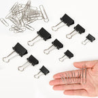 500PCS Paper Clips and Binder Clips Assorted Sizes, Office Supplies - Image 6