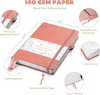 Bullet Dotted Journal – 140gsm Bleed Proof Thick White Paper – 200 Numbered Dot - Image 3