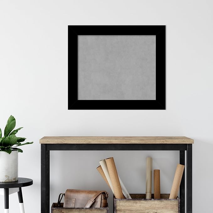 Amanti Art Black Framed Magnetic Board 25x29 Medium Vision Board - Image 5