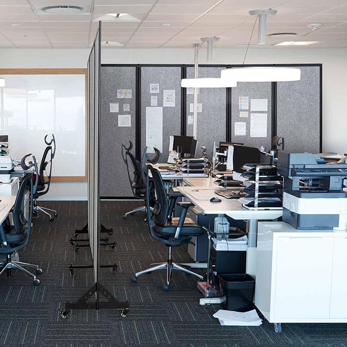 Strongbird Room Partition, Folding Privacy Divider, Office Partition Dividers - Image 4