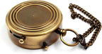 Be Strong and Courageous, Do Not Be Afraid Brass Engraved Compass - Image 5