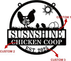 Personalized Chicken Coop Metal Signs Custom Chicken Coop Decor Chicken Coop - Image 5