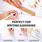 TecUnite 120 Pcs #2 HB Pencils - Image 4